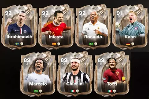 بتواجد ابراهيموفتش وتوتي.. القائمة الكاملة لأساطير EA FC 26